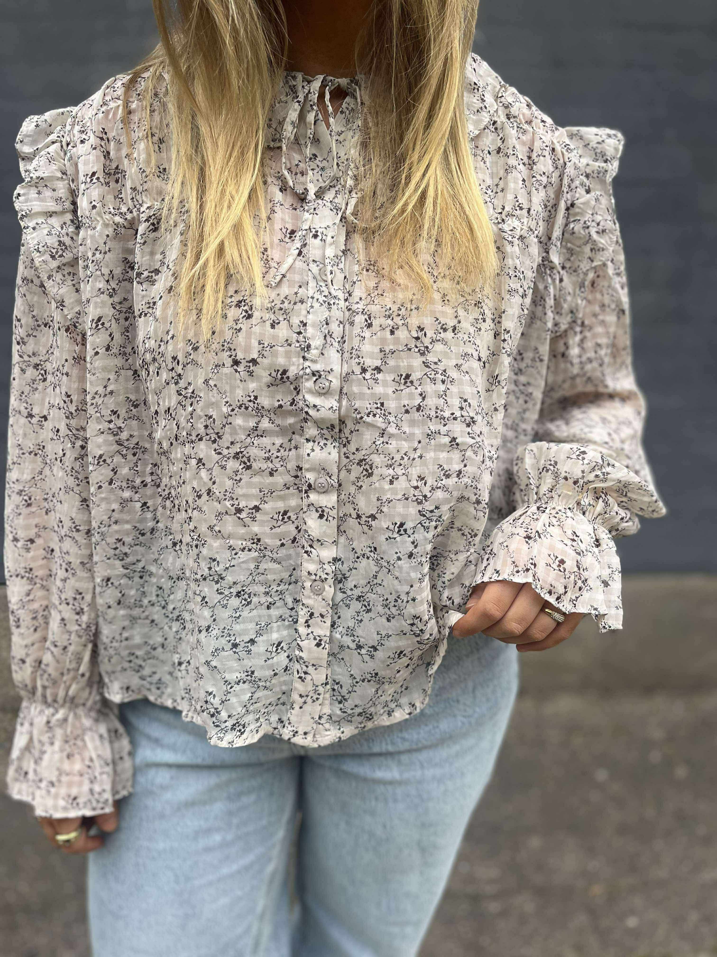 VMPETRA Shirt - Oatmeal